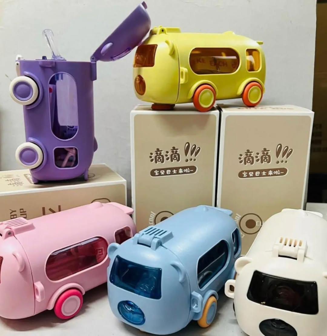 ADORABLE BUS WATER BOTTLE